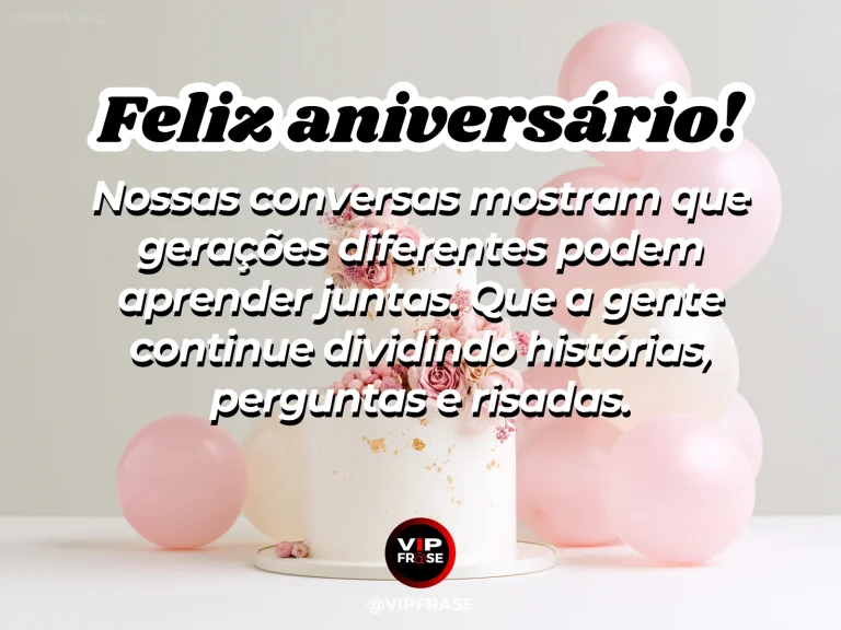 Mensagem de aniversário para neta sobre familia, com cenário colorido e luminoso de natureza.