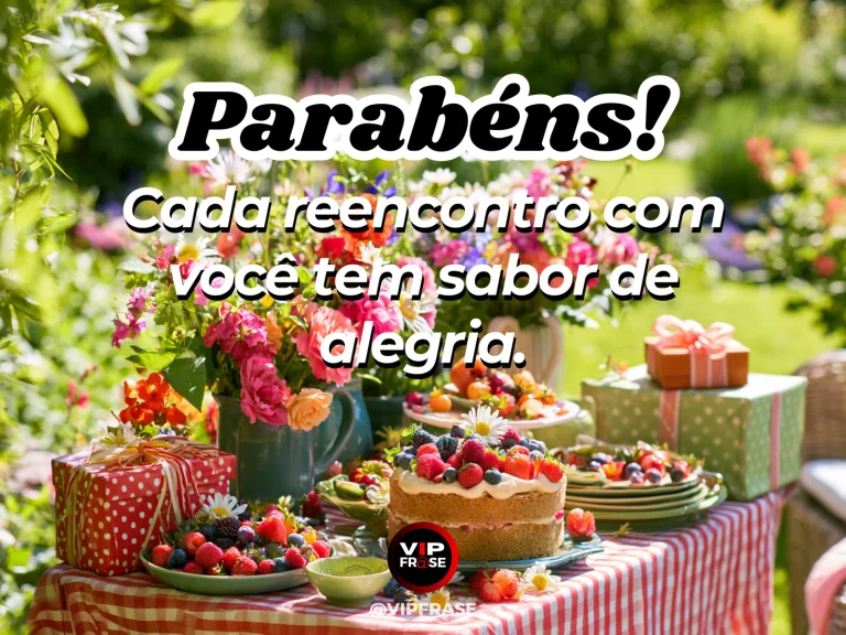 Mensagem de aniversário para neta sobre felicidade, em mesa de celebração entre rosas.