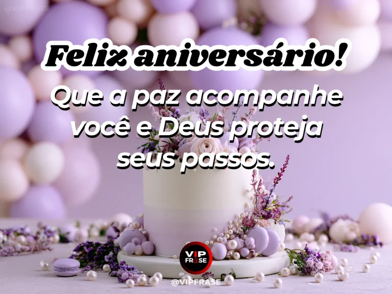 Mensagem de aniversário para neta sobre deus, em lavanda em vale verde.