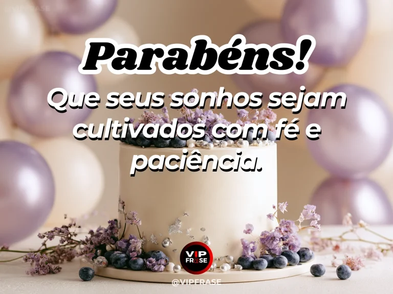 Mensagem de aniversário para neta sobre fe, em flores do campo junto à água.