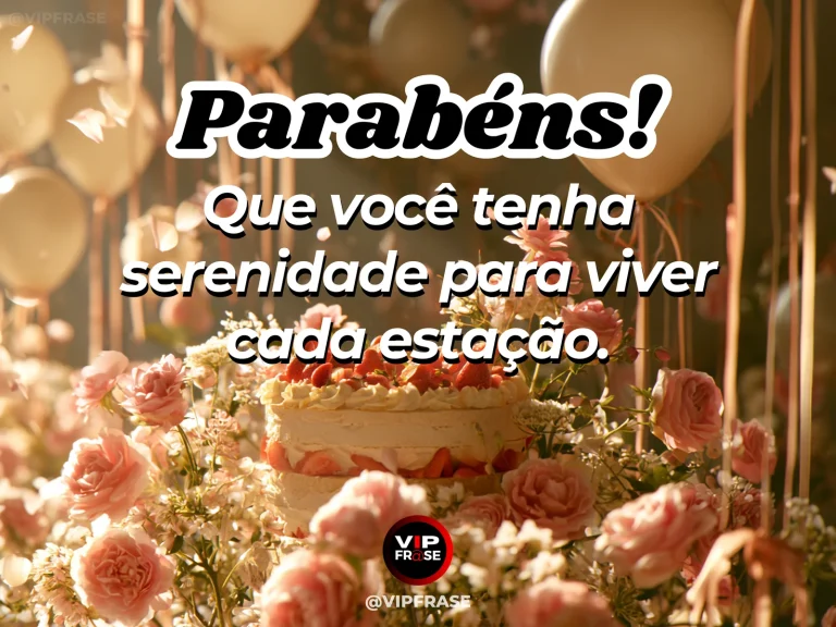 Mensagem de aniversário para neta sobre paz, com cenário colorido e luminoso de natureza.
