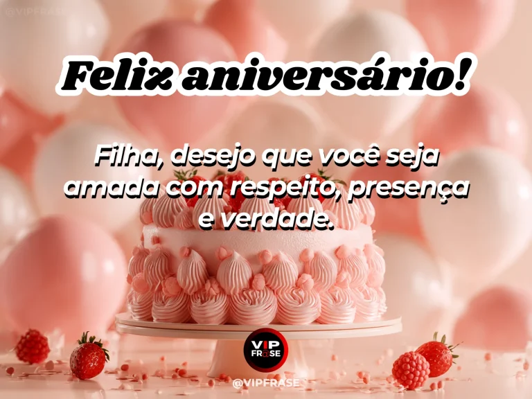 Arte de aniversário para filha sobre amor, com paisagem luminosa.
