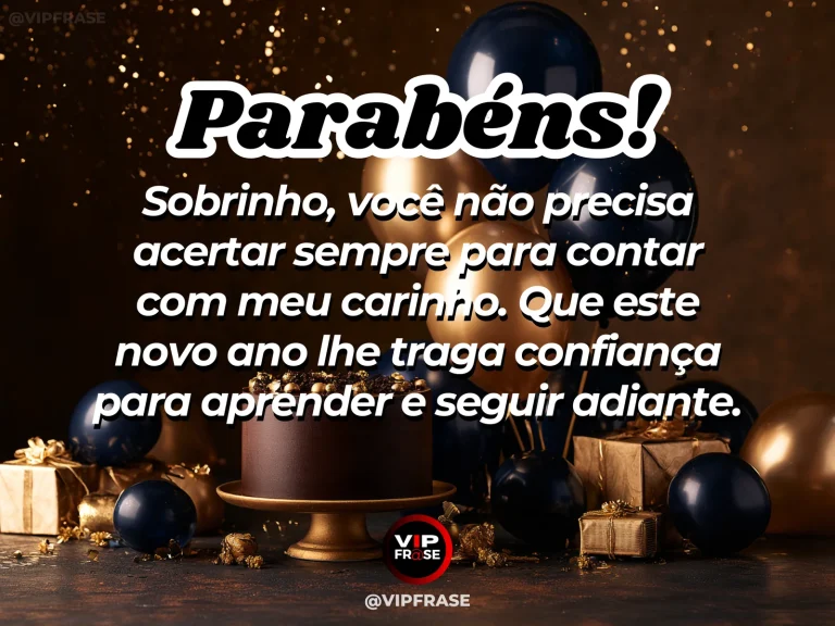 Mensagem de aniversário para sobrinho sobre conforto, com cozy armchair.