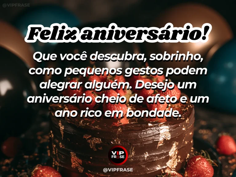 Mensagem de aniversário para sobrinho sobre carinho, com hands offering flowers in a sunny garden, no faces.