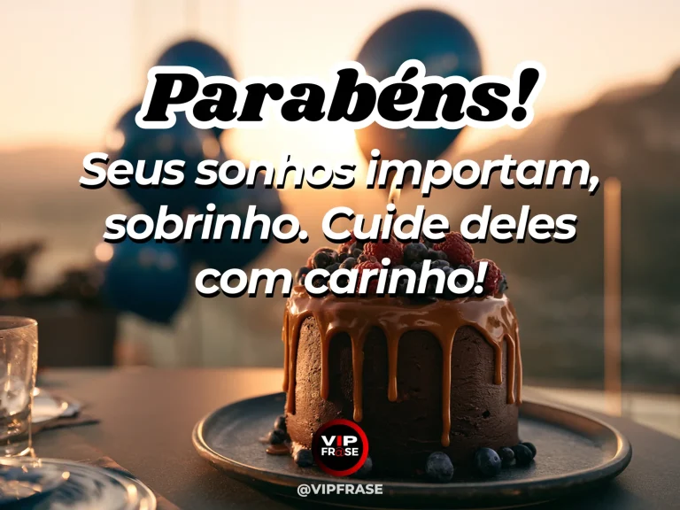 Mensagem de aniversário para sobrinho sobre esperanca, com bright open road toward distant rolling hills.