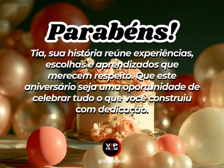 Mensagem de aniversário para tia sobre vida, com escadaria de pedra cercada de flores conduzindo ao jardim.
