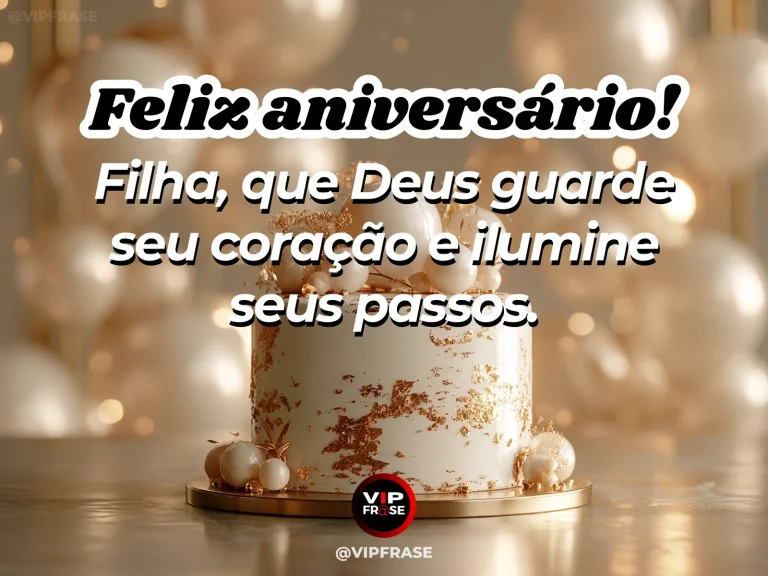 Arte de aniversário para filha sobre deus, com flores e luz natural.