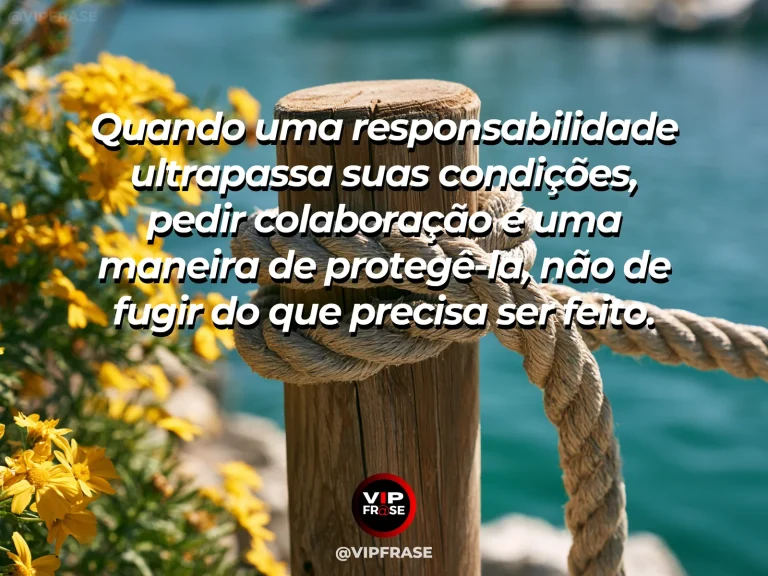 Frase de força sobre cargas que precisam de outras mãos, com duas árvores monumentais de raízes entrelaçadas em encosta florida.