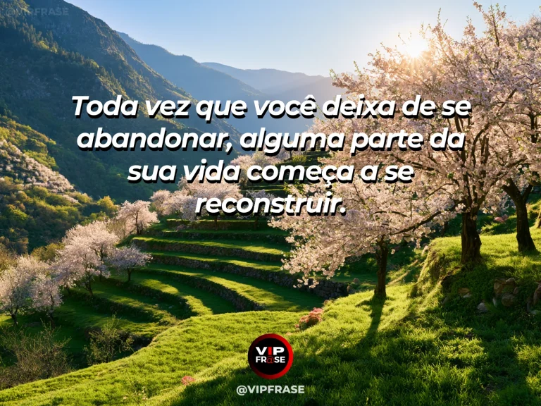 Frase de superação em young tree growing beside weathered rocks.