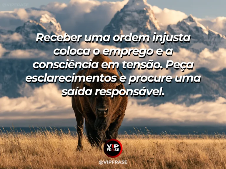 Mensagem sobre coragem para questionar ordens injustas, com arte restaurada em ateliê ensolarado.