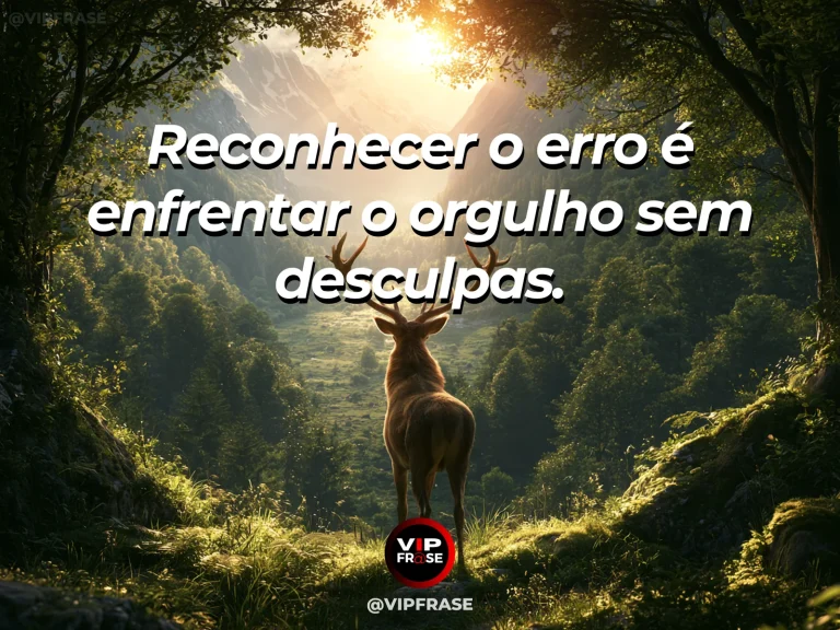 Mensagem de coragem sobre assumir erros, com cerâmica reparada por linhas douradas.