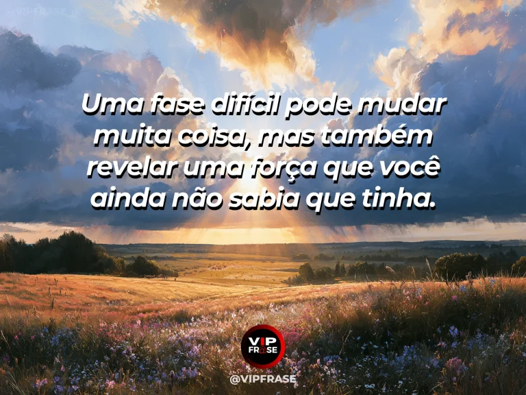 Mensagem de superação em nuvens de tempestade se abrindo sobre litoral vibrante, revelando luz e amplitude.