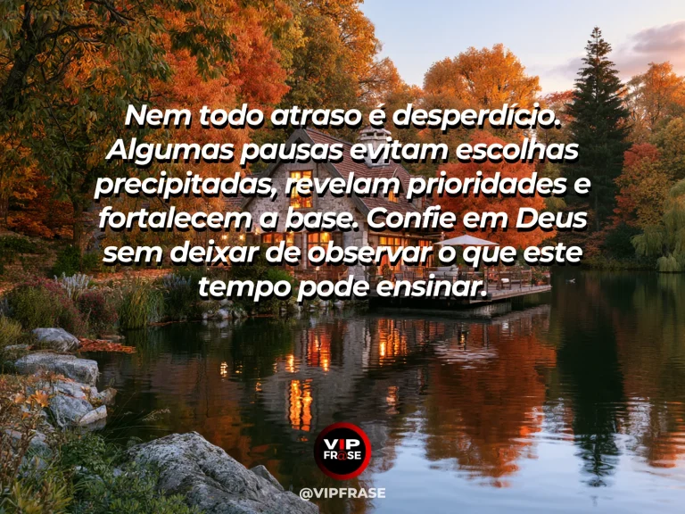 Mensagem sobre Deus com estação rural tranquila com trem distante e luz dourada.