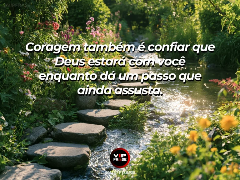 Arte sobre deus pode fazer nascer coragem, com degraus de pedra entre flores levando a um mirante luminoso.