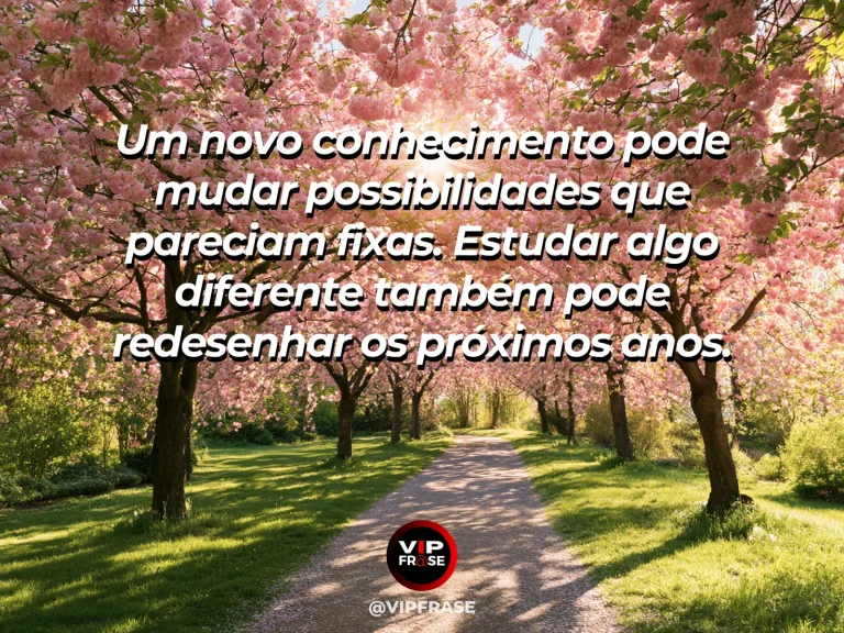 Mensagem de esperança com biblioteca contemporânea ensolarada com plantas, livros e vista para árvores
