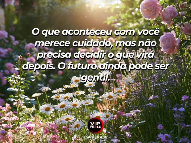 Flores novas crescendo entre pedras molhadas, simbolizando esperança depois de tempos difíceis.