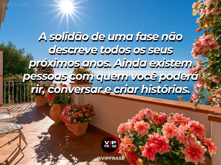 Mensagem de esperança com mesa longa e acolhedora em jardim mediterrâneo ensolarado, preparada para encontros