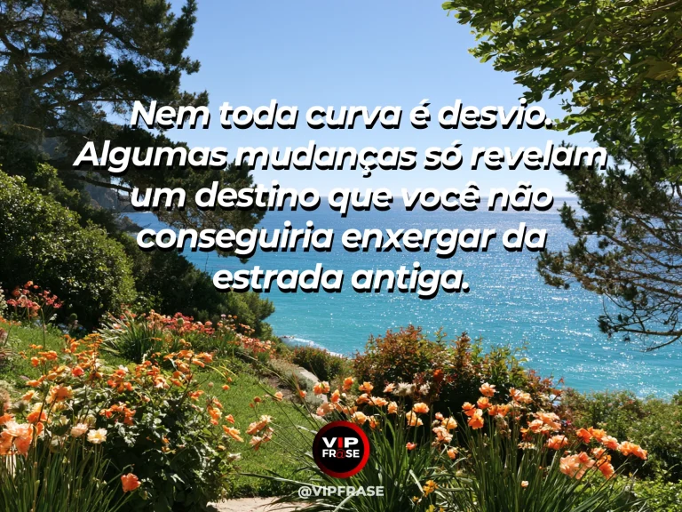 Estrada sinuosa sobre falésias e mar azul, simbolizando esperança nas mudanças de caminho.