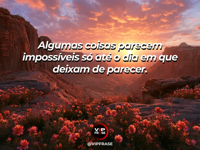 Frase de esperança com passagem entre montanhas se abrindo para um horizonte luminoso.