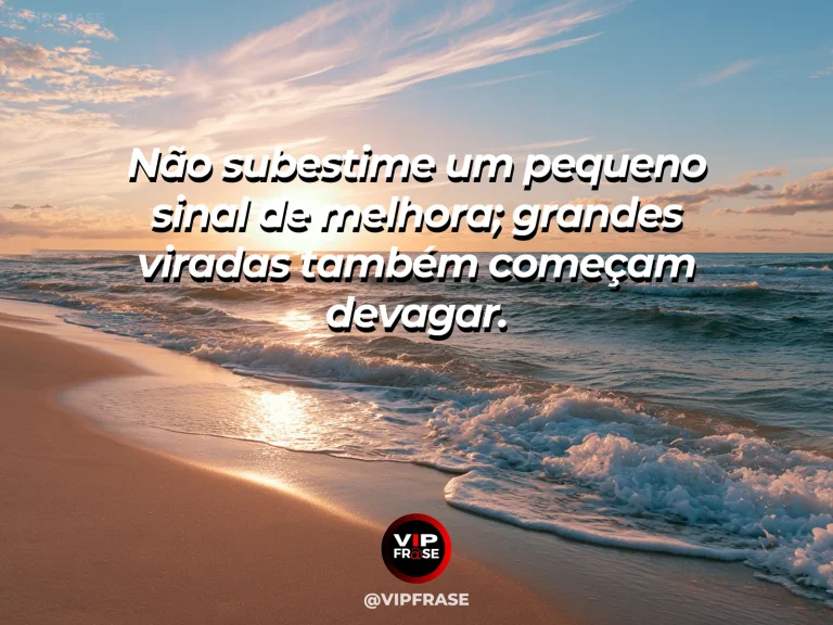 Frase de esperança com campo despertando com luz dourada depois de uma manhã nublada.