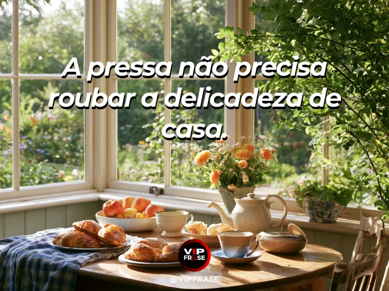 Mensagem sobre gentileza em família com lanche entregue na saída de casa.