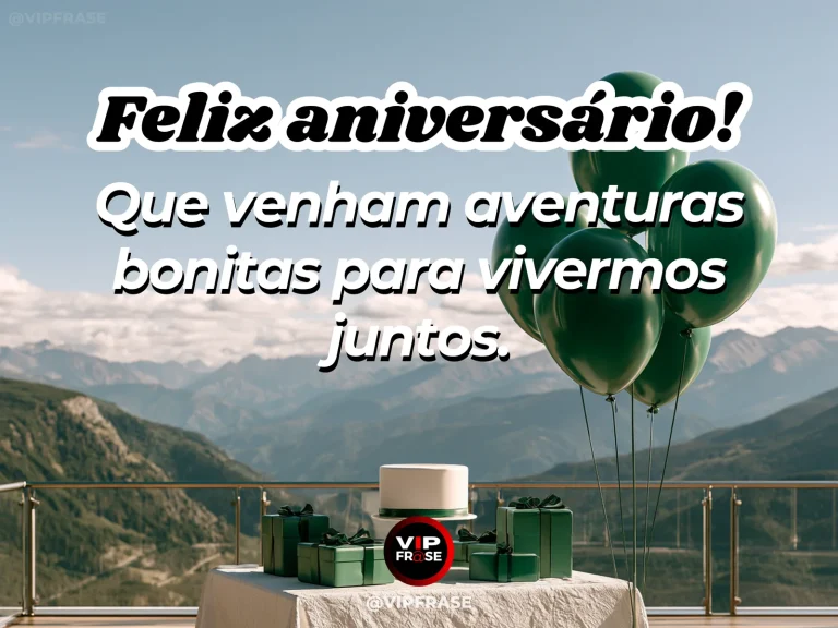 Mensagem de aniversário para namorado sobre esperanca, com estrada florida junto ao mar.