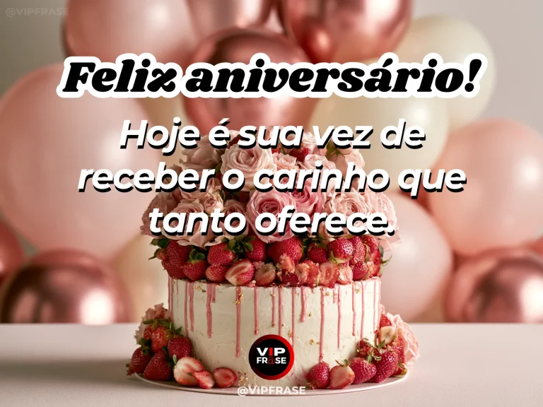 Mensagem de aniversário para madrinha sobre carinho, com generous bouquet of roses on a celebratory table.