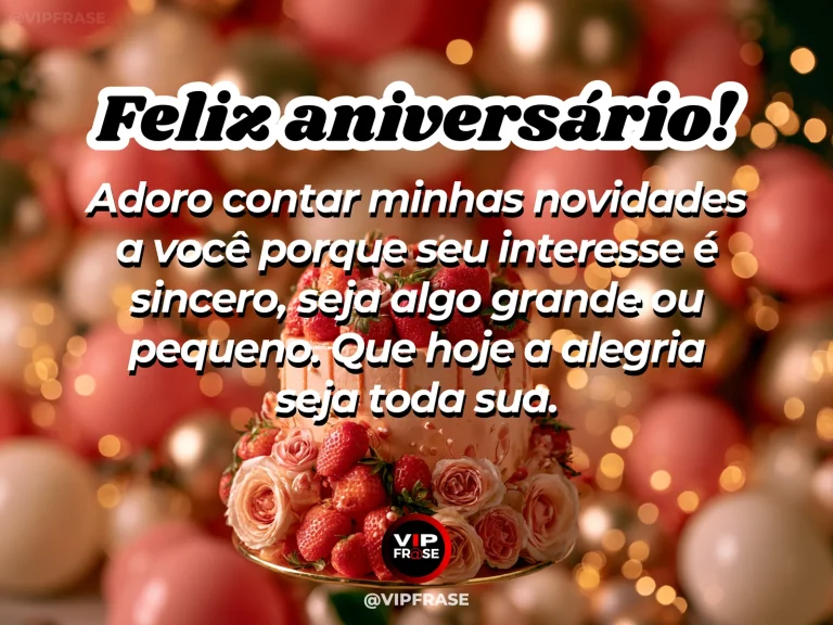 Mensagem de aniversário para madrinha sobre gratidao, com fresh flowers beside two cups of tea in afternoon light.