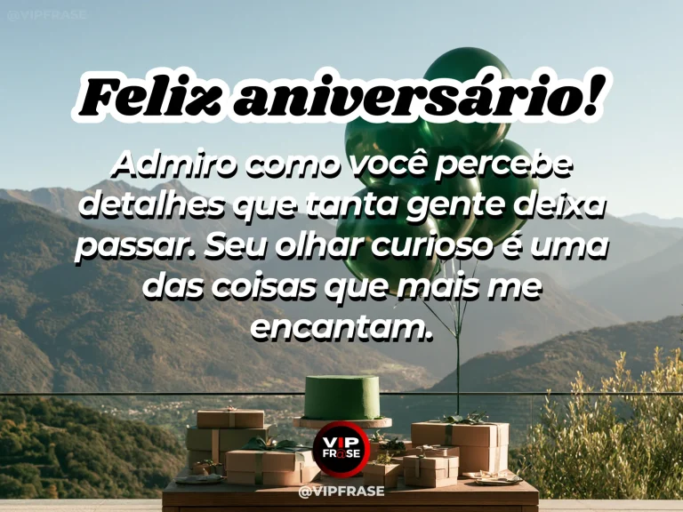Mensagem de aniversário para namorado sobre carinho, com jardim botânico ensolarado com detalhes de pétalas.