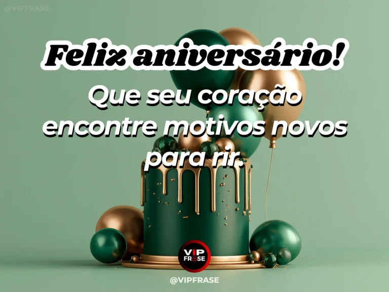 Mensagem de aniversário para namorado sobre felicidade, com balões dourados e flores de cores intensas ao sol.