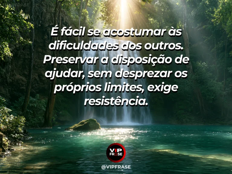 Mensagem de força sobre força para não se tornar indiferente, com carvalho de raízes fortes sombreando novas plantas.