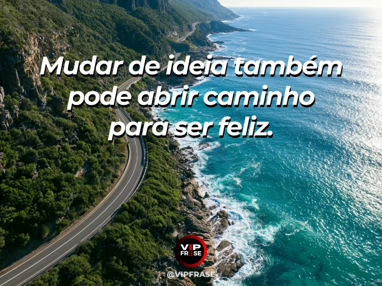 Frase sobre felicidade com garden crossroads beside a flowering meadow.