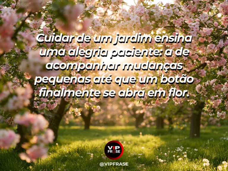 Frase sobre felicidade em cenário de fresh rosebud opening in lush garden.