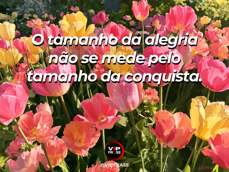 Arte com frase sobre felicidade e felicidade sem medidas, com single tiny daisy glowing within vast green meadow.