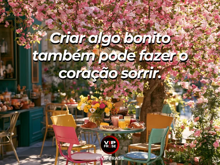 Frase sobre felicidade com artisan ceramics with wildflowers on a Mediterranean craft table.
