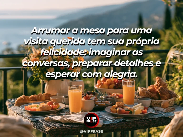 Frase sobre felicidade em cenário de elegant outdoor garden table com colorful flowers and tea.