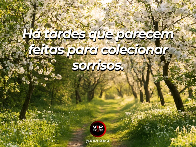 Frase sobre felicidade com idyllic sun drenched grassy picnic meadow bordered by colorful blossoms.