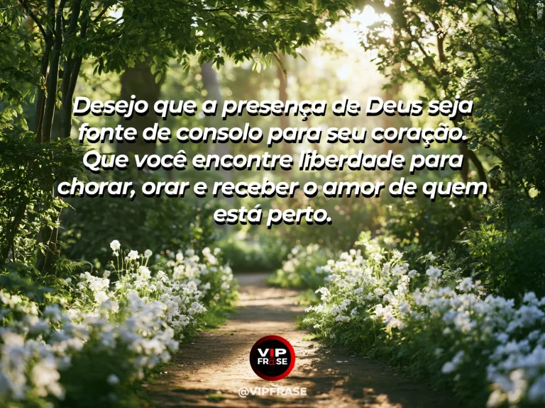 Frase de luto para enviar condolências, com rio tranquilo ao amanhecer.