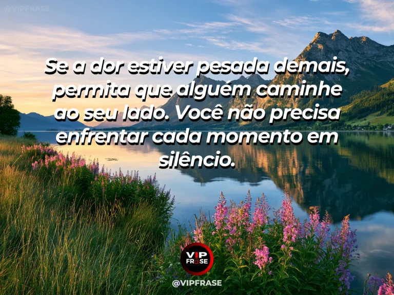Frase de luto sobre acolhimento, com pegadas na areia.