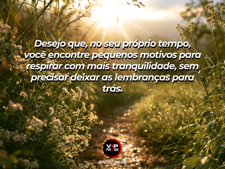 Frase de luto para confortar alguém, com nova flor entre folhagens delicadas.