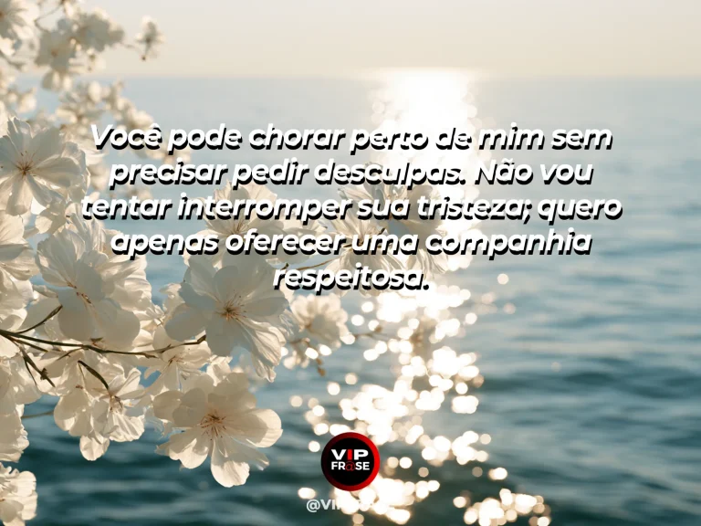 Frase de luto para enviar condolências, com jasmim branco sobre mesa rústica.