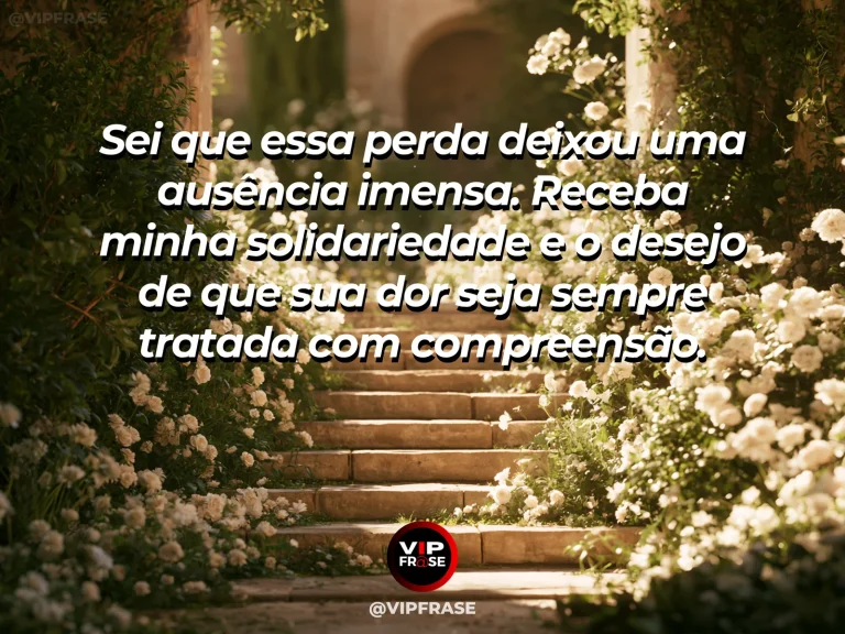 Frase de luto para confortar alguém, com trilha de pedra entre oliveiras.