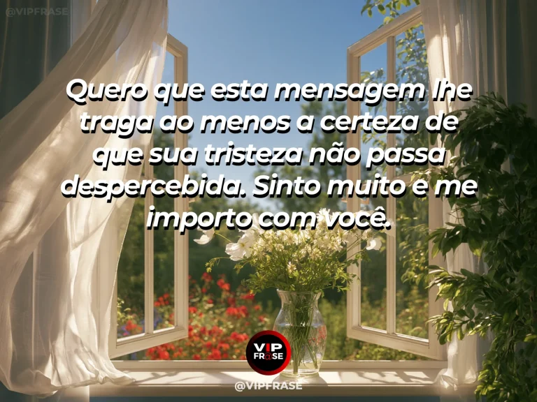 Frase de luto para enviar condolências, com orquídeas brancas diante de janela.