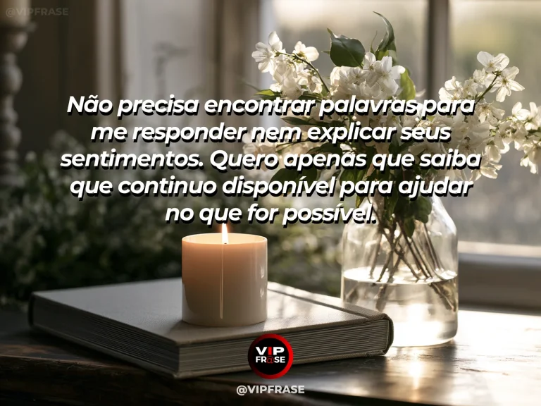 Frase de luto para enviar condolências, com flor branca junto a diário fechado.