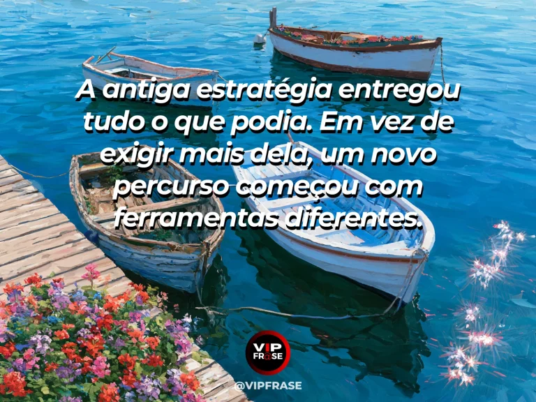 Frase de recomeço sobre ferramentas diferentes para tentar novamente, com cenário de oficina artesanal com dois tipos distintos de ferramentas e trabalho retomado.