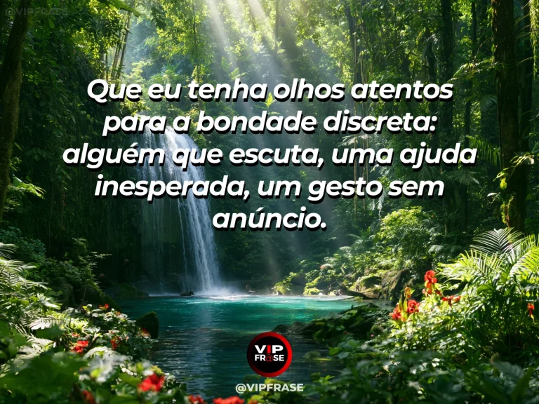 Frase de status sobre reconhecer gestos de bondade com mãos ajudando a carregar cesta de flores numa feira ensolarada.