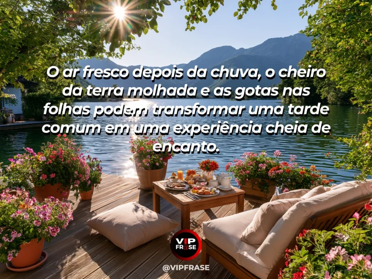 Mensagem sobre felicidade e a alegria de sentir a natureza mudar, com iluminado pelo sol green forest after rainfall with dew and flowering plants.