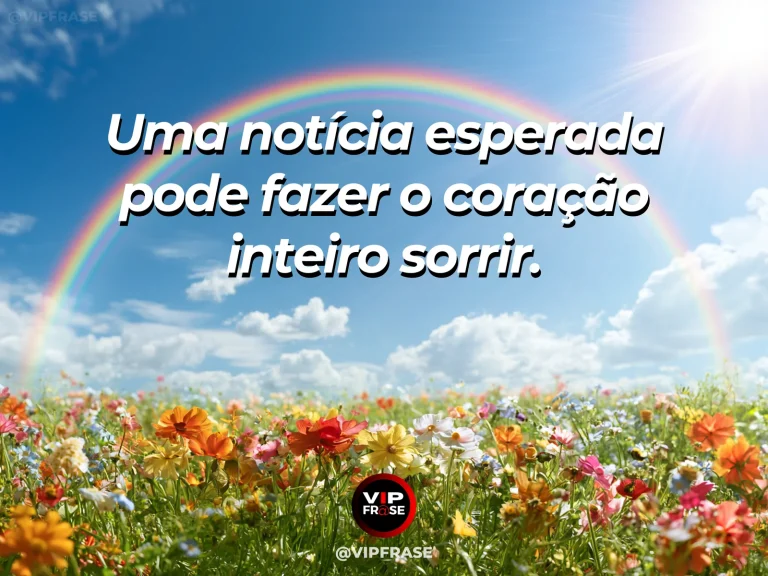 Mensagem sobre felicidade e a alegria de uma boa notícia, com sunbeam breaking through blossoms with vivid sky.