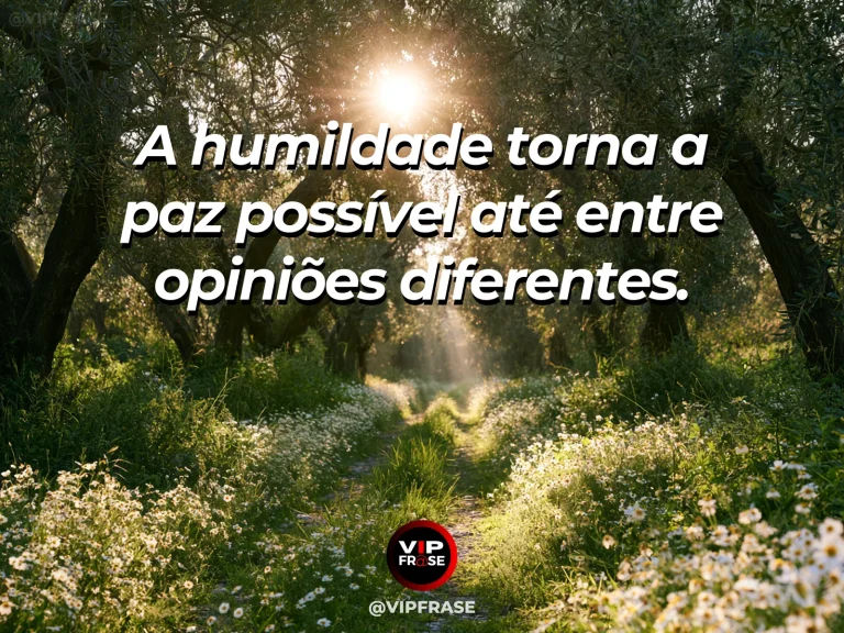 Mensagem sobre um coração ensinável vive com mais paz, com árvores diversas formando sombra acolhedora em parque vivo.