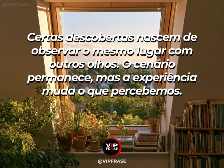 Mensagem sobre a vida com reflexos coloridos de vitrais em conservatório.